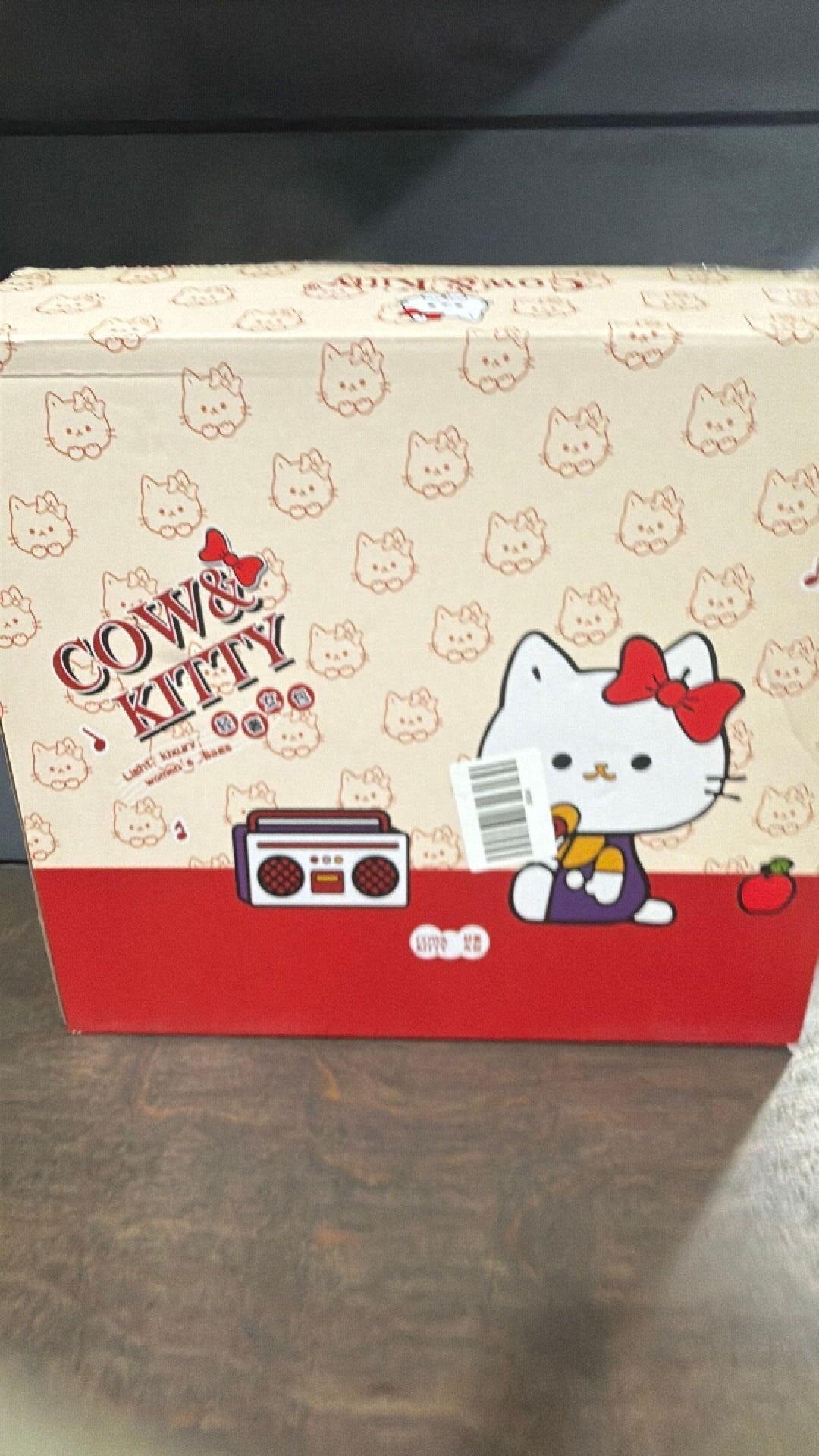 Cow kitty crossbody NIB