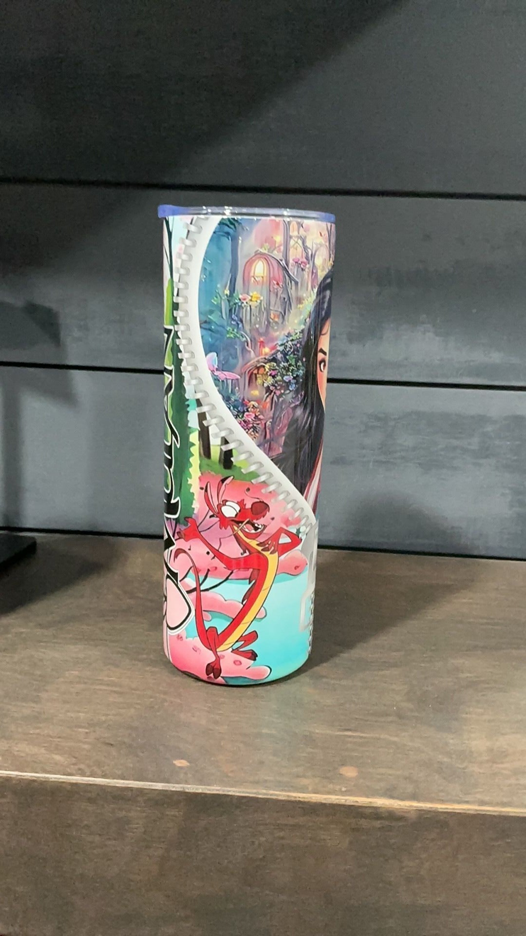 Mulan inspired tumbler