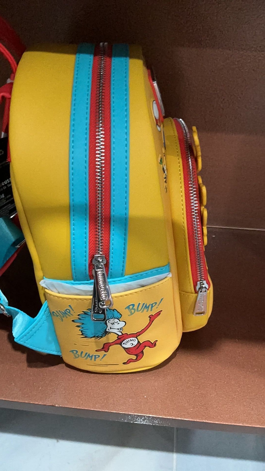 Cat and the hat backpack NWT