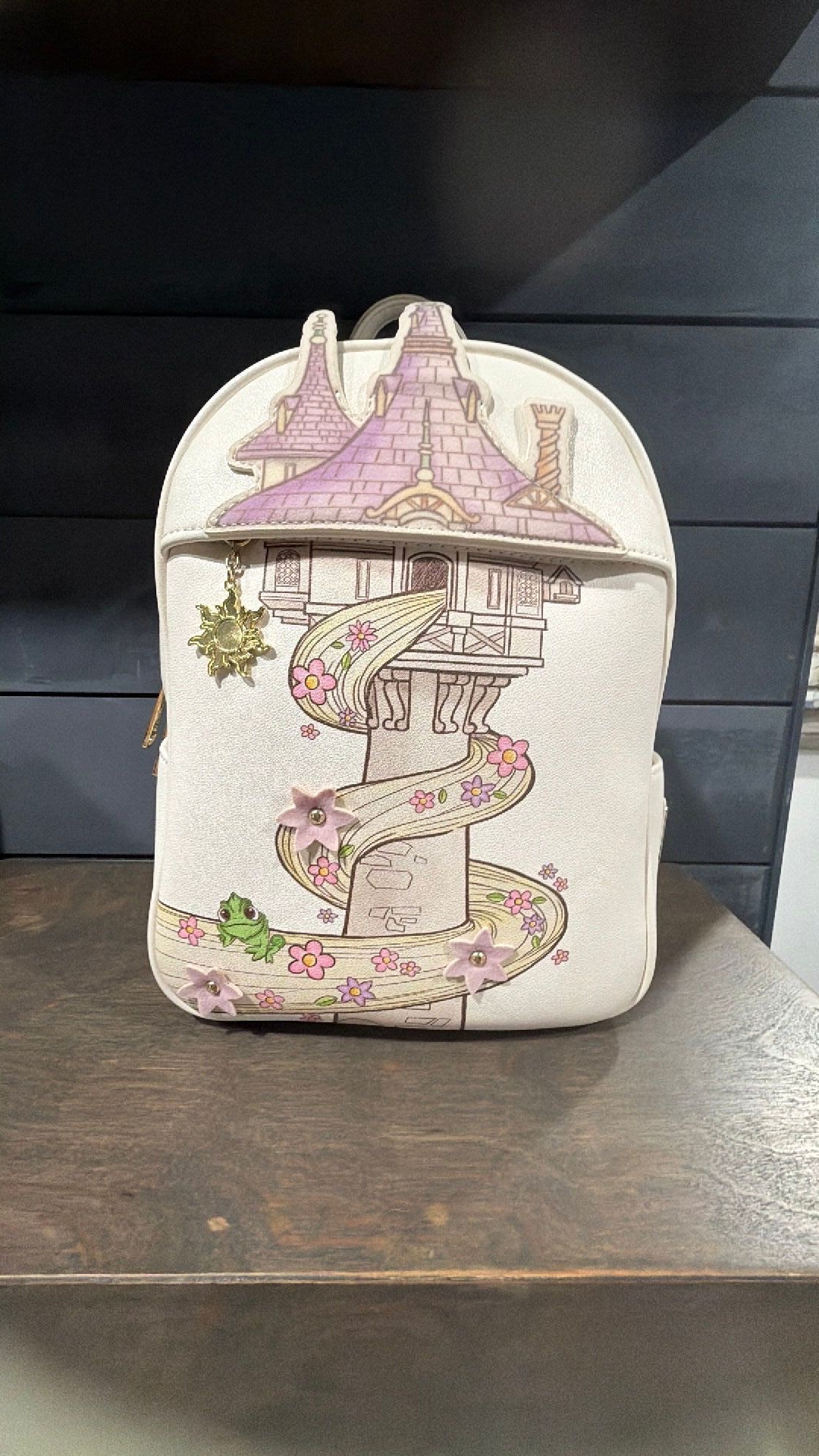Tangled tower backpack NWT