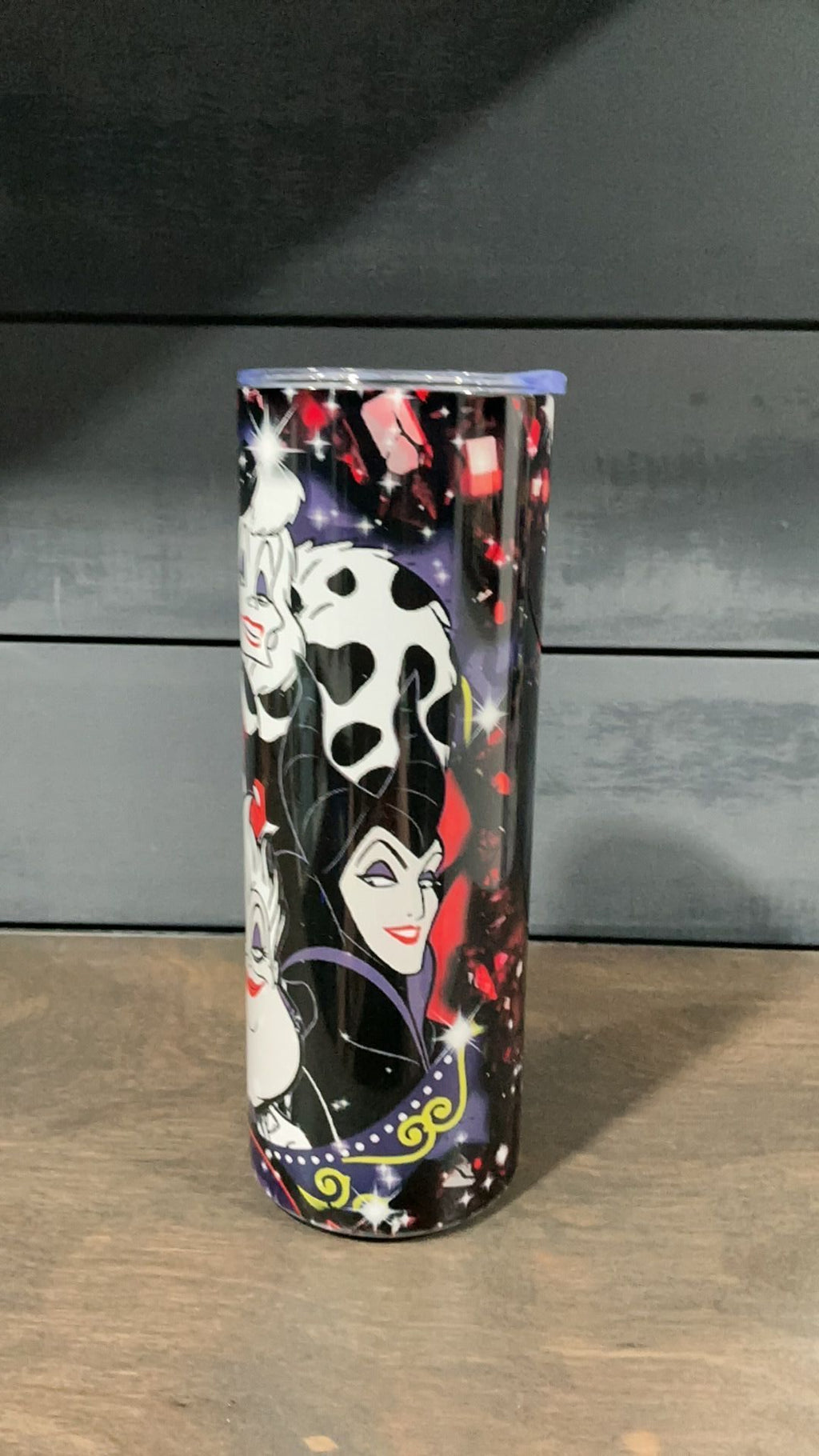 Villains inspired tumbler