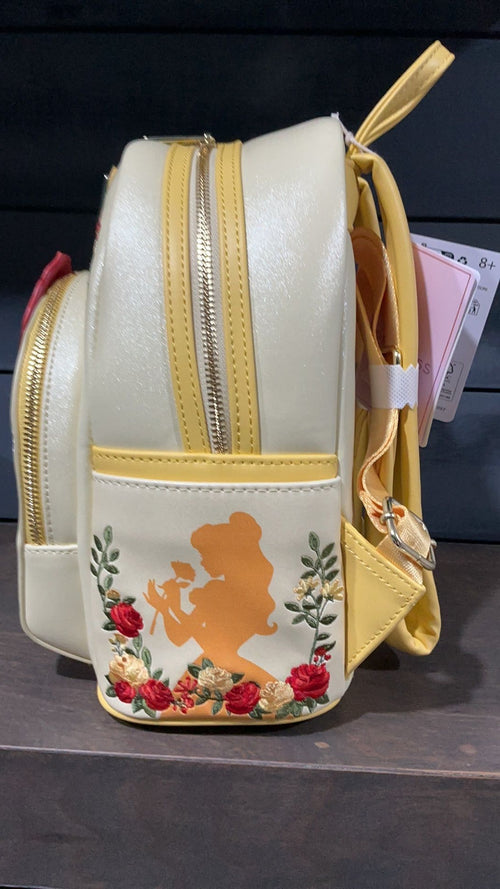 Belle red rose backpack NWT