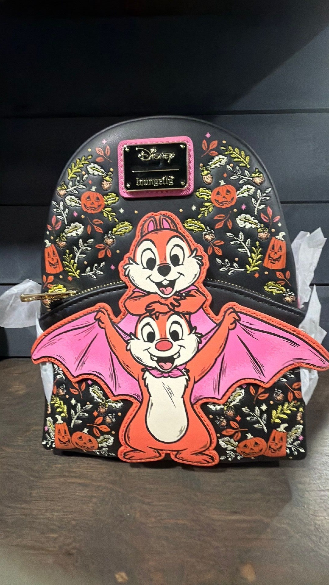 Chip and dale backpack NWT