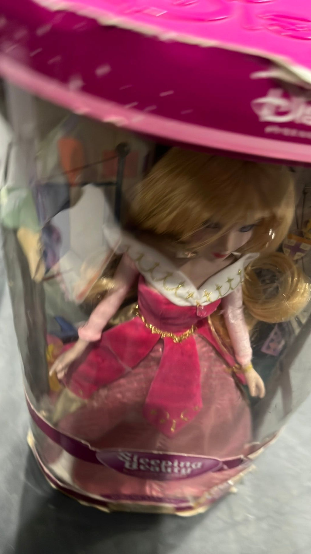 Sleeping beauty keepsake doll