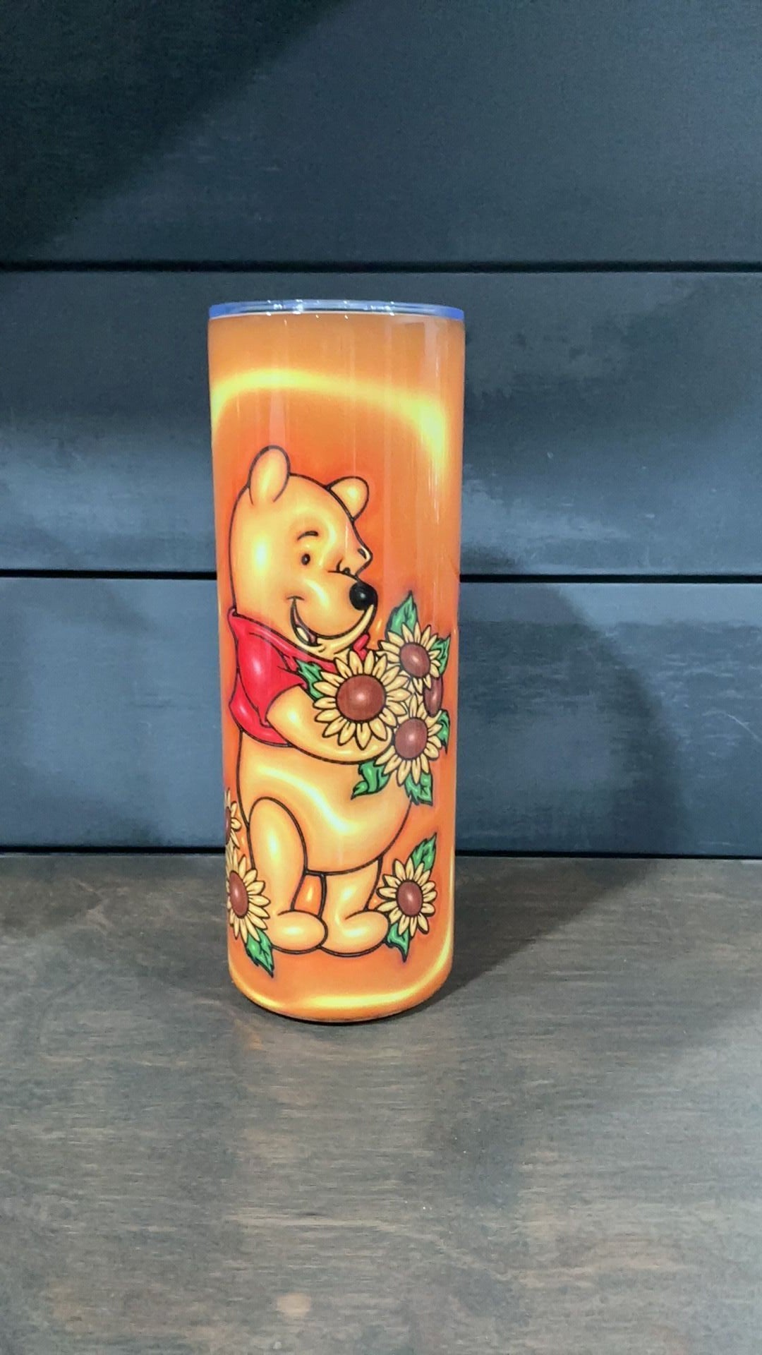 Winnie the Pooh inspired tumbler