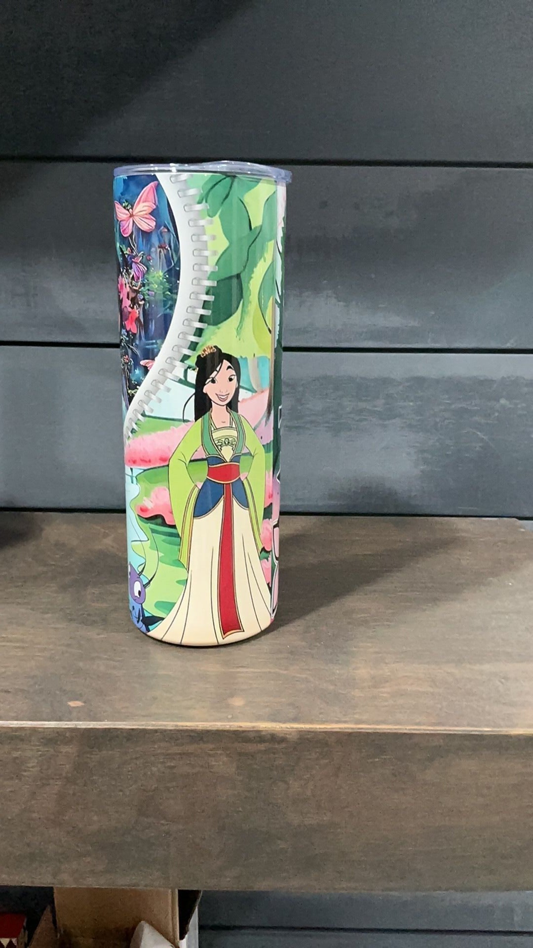Mulan inspired tumbler