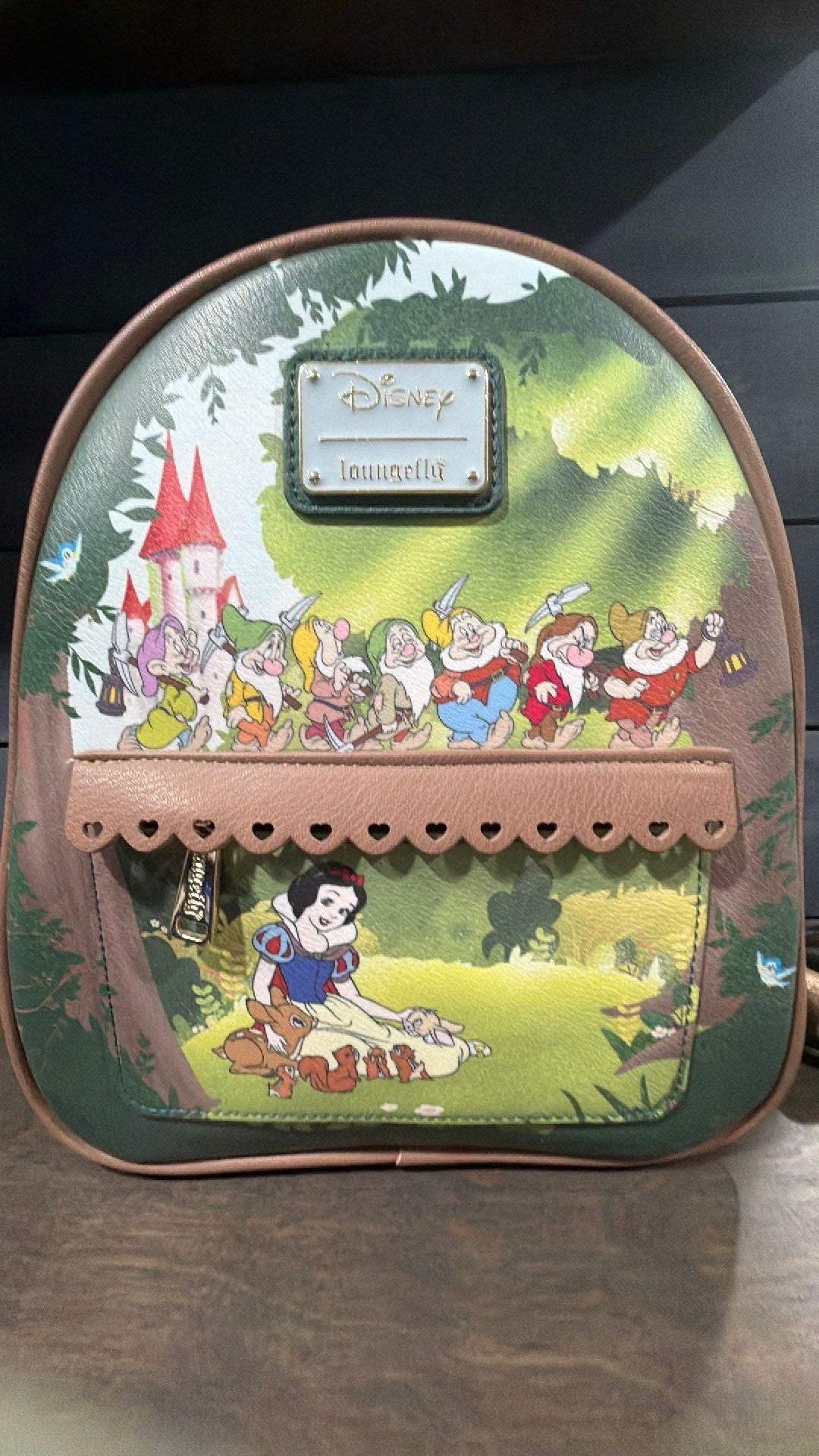 Loungefly Disney Snow White And The Seven Dwarfs Scene Mini Backpack