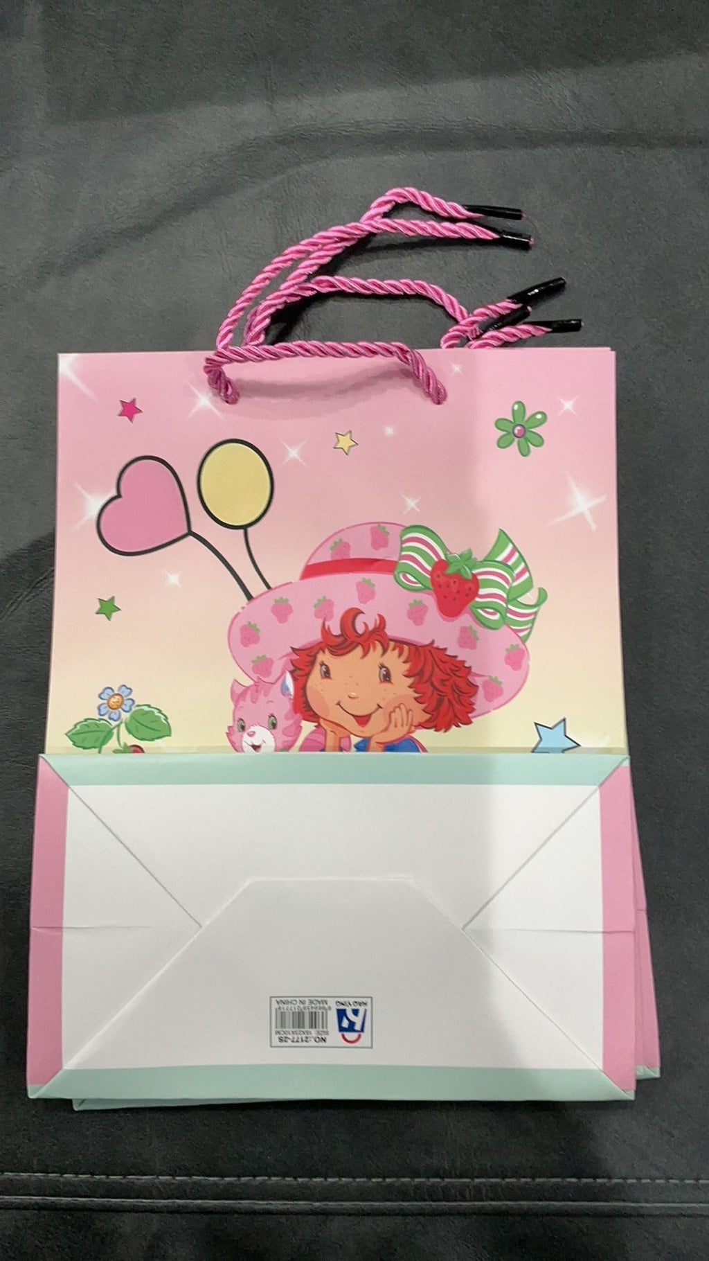 Strawberry shortcake gift bag NWOT