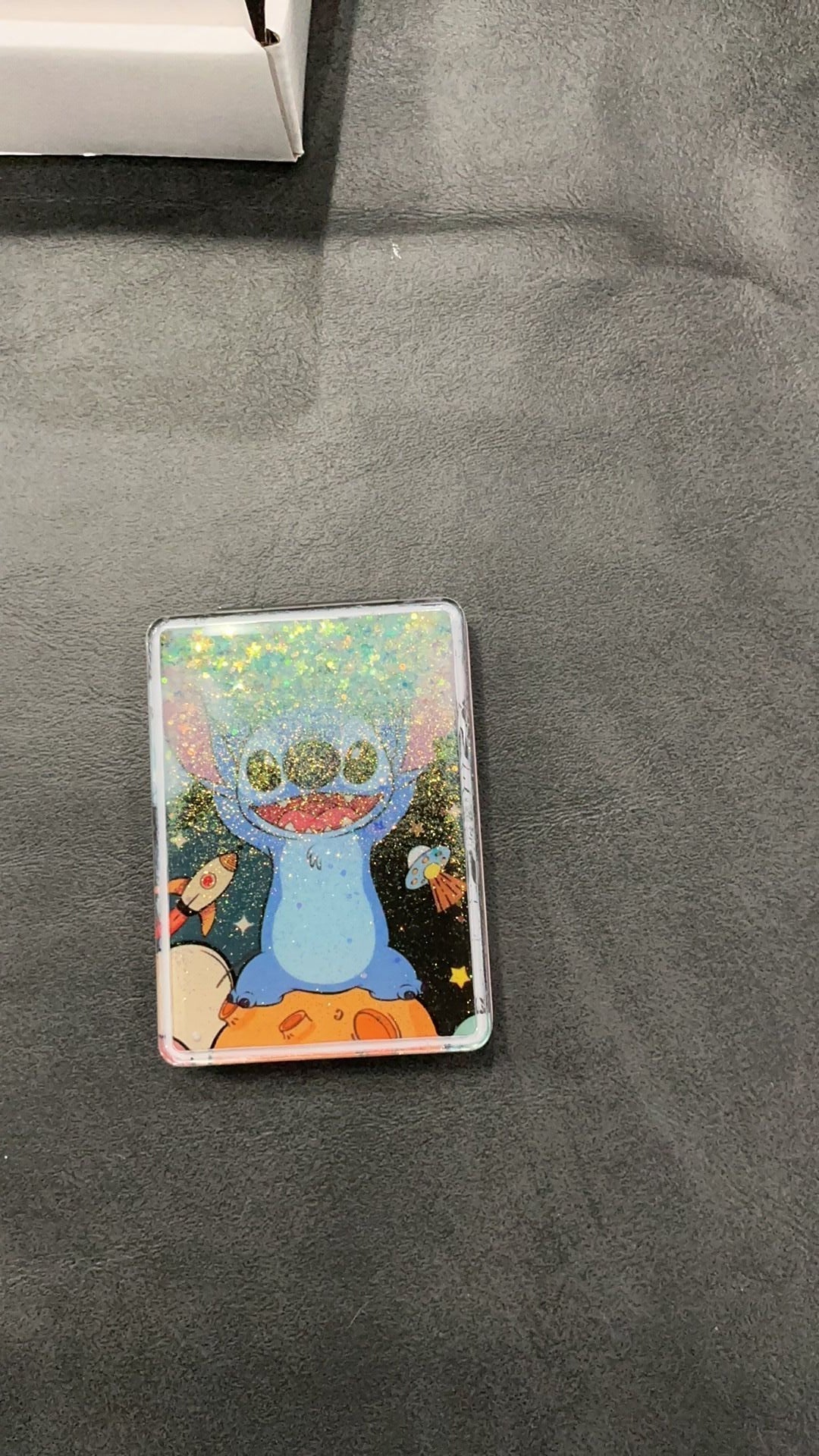 Stitch astronaut glitter mirrors NWOT
