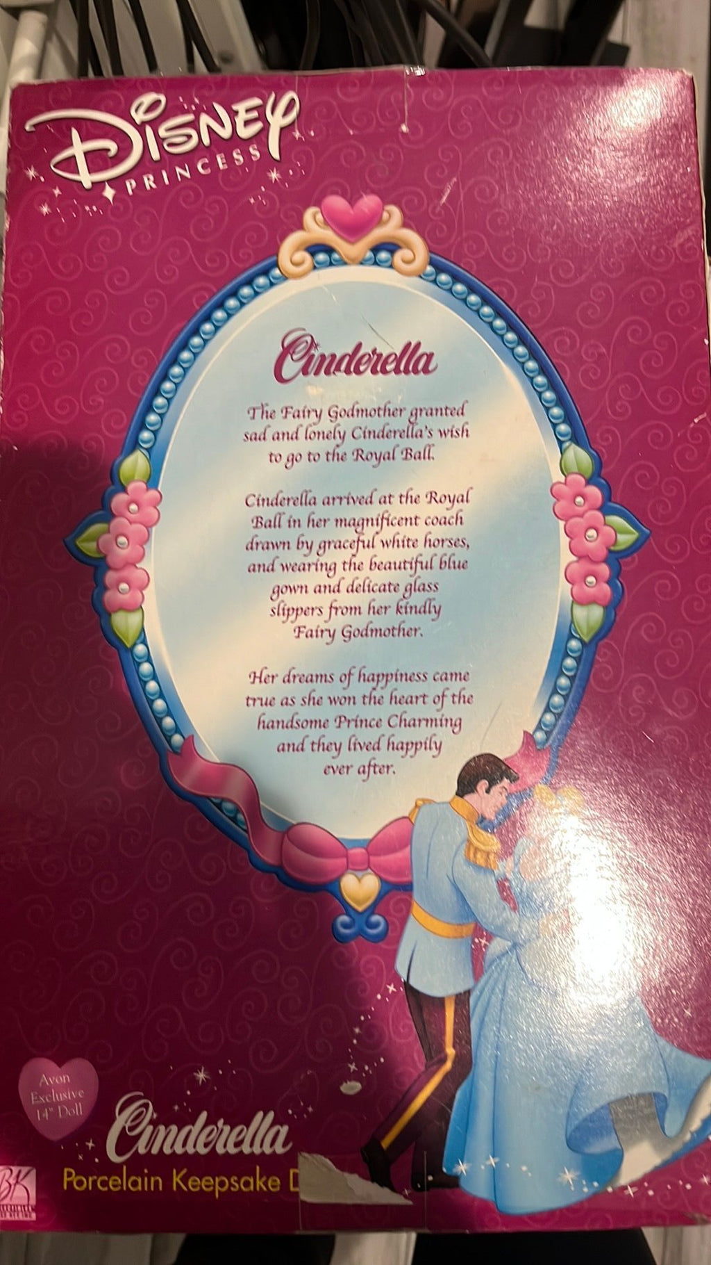 Cinderella porcelain doll