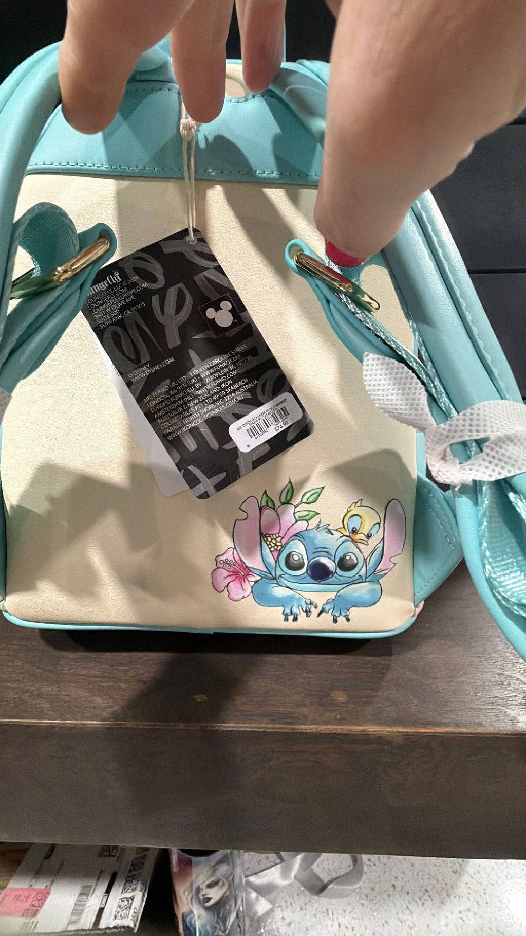 Stitch backpack NWT
