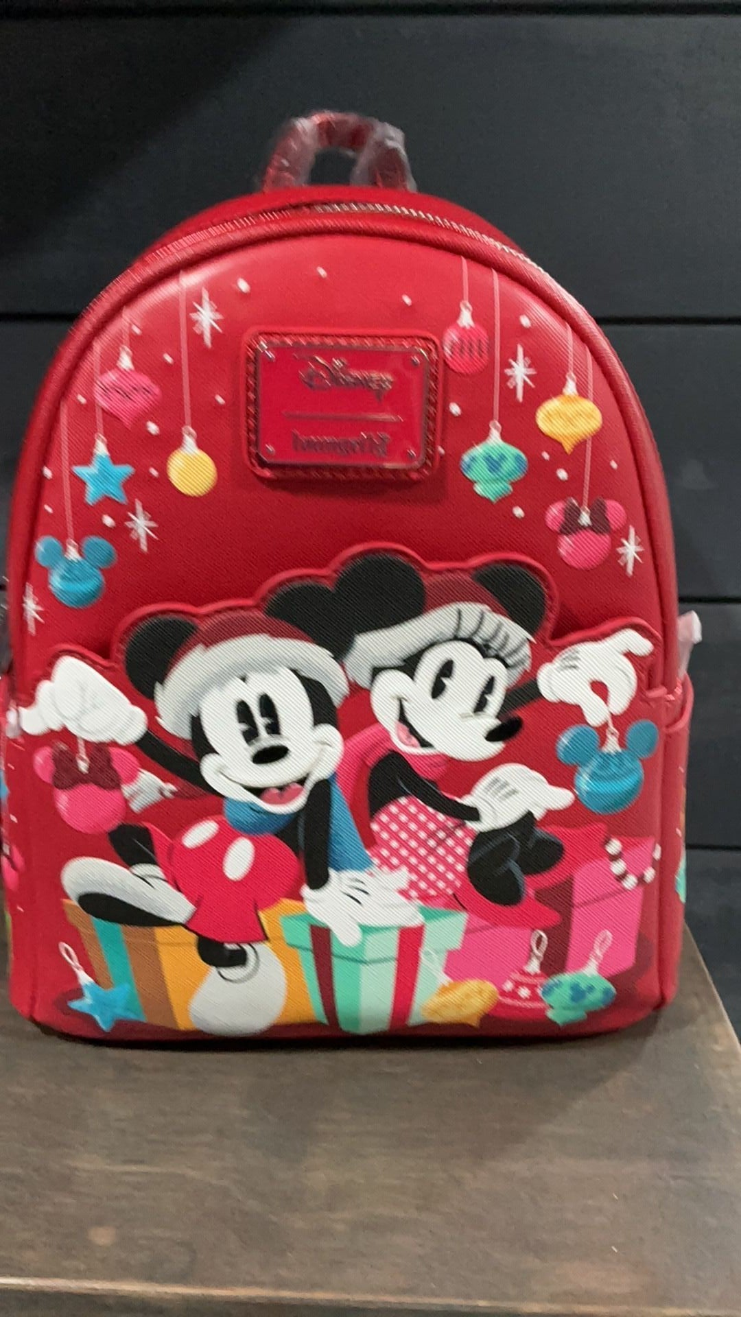 Mickey and Minnie backpack NWT