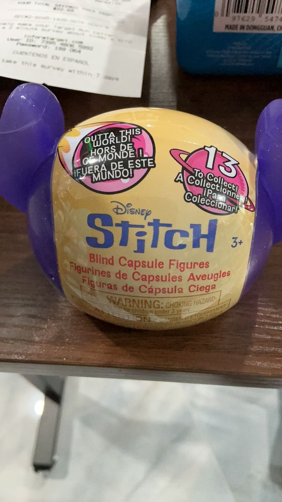 Disney Stitch OutThisWorld Capsule Figure 5cm Asst