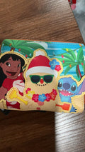 Stitch Christmas wallet NWT