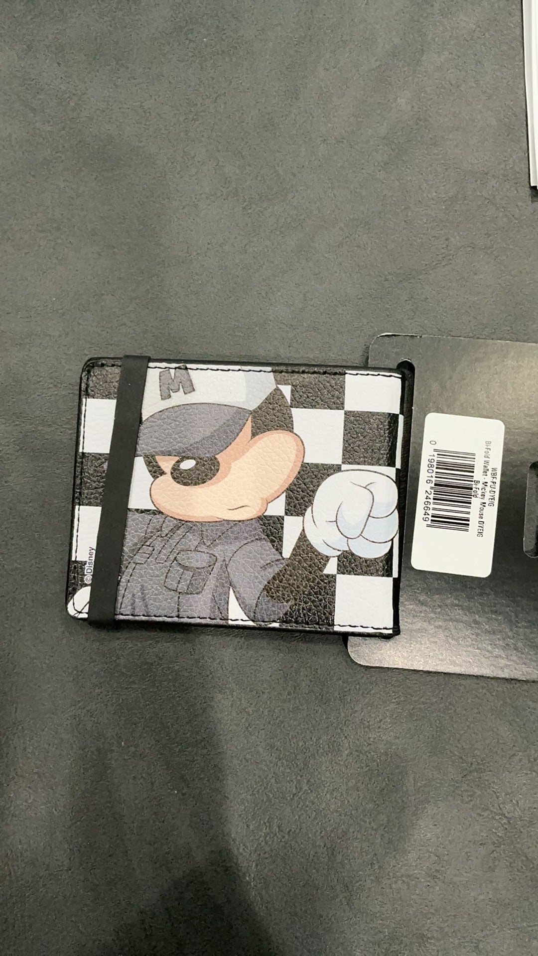 Mickey and Donald bifold wallet NWT