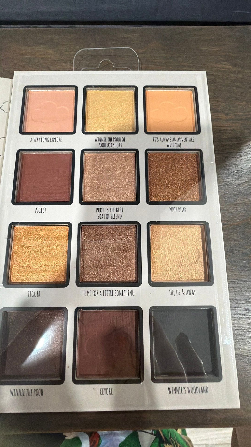 Winnie the Pooh makeup pallet NWT