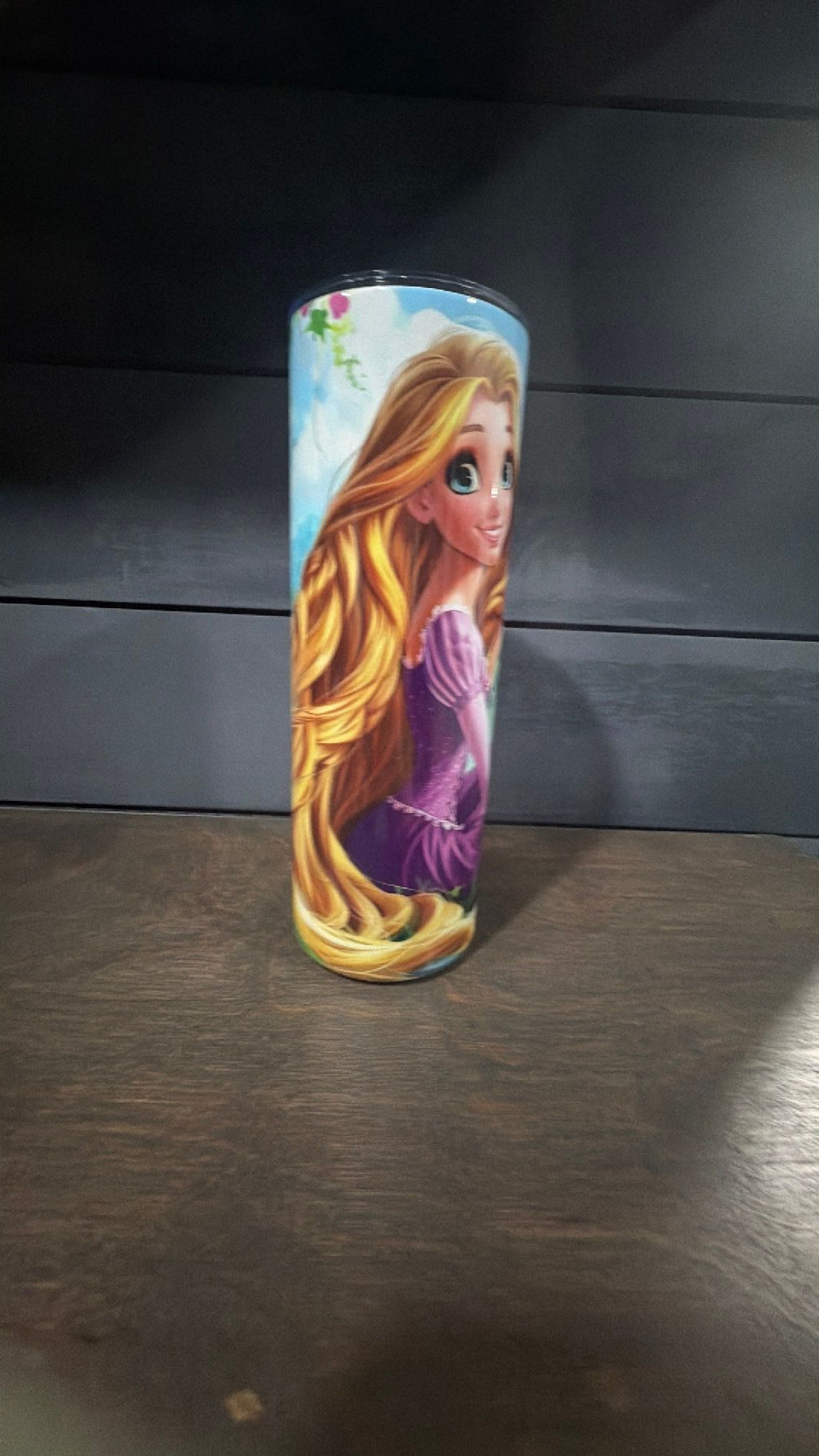 Rapunzal inspired tumbler