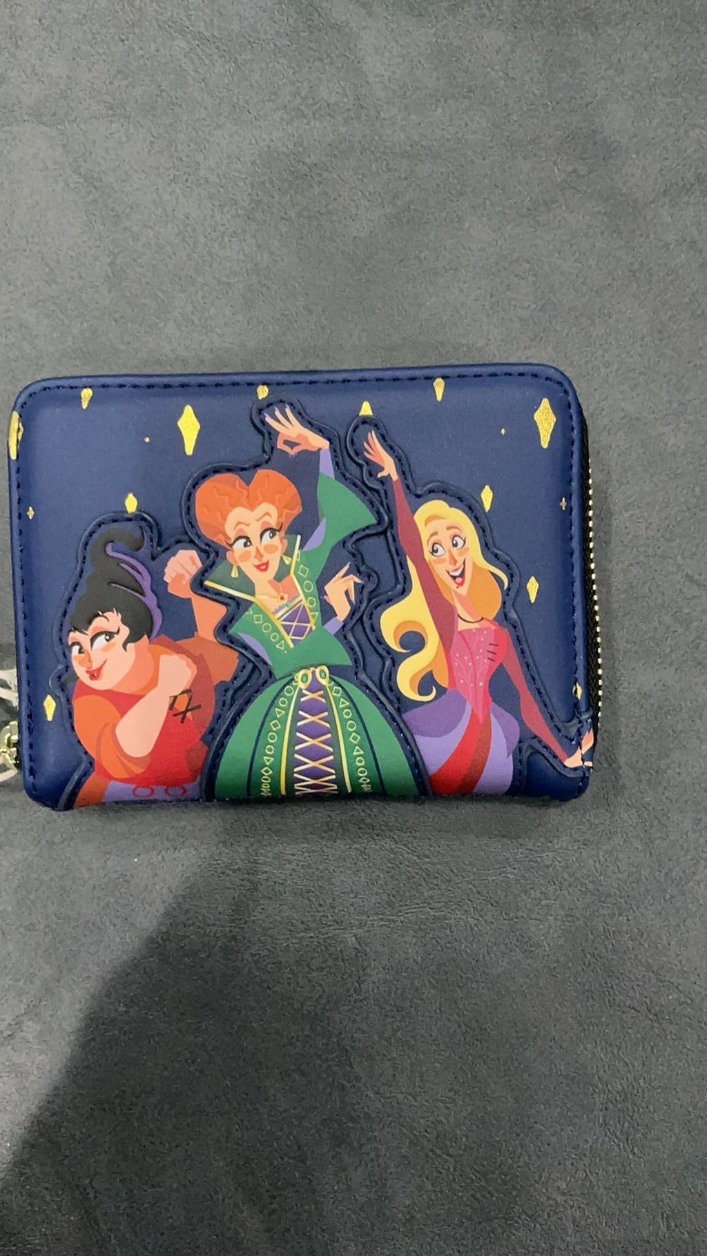 Loungefly Disney Hocus Pocus Sanderson Sisters Zip Around Wallet