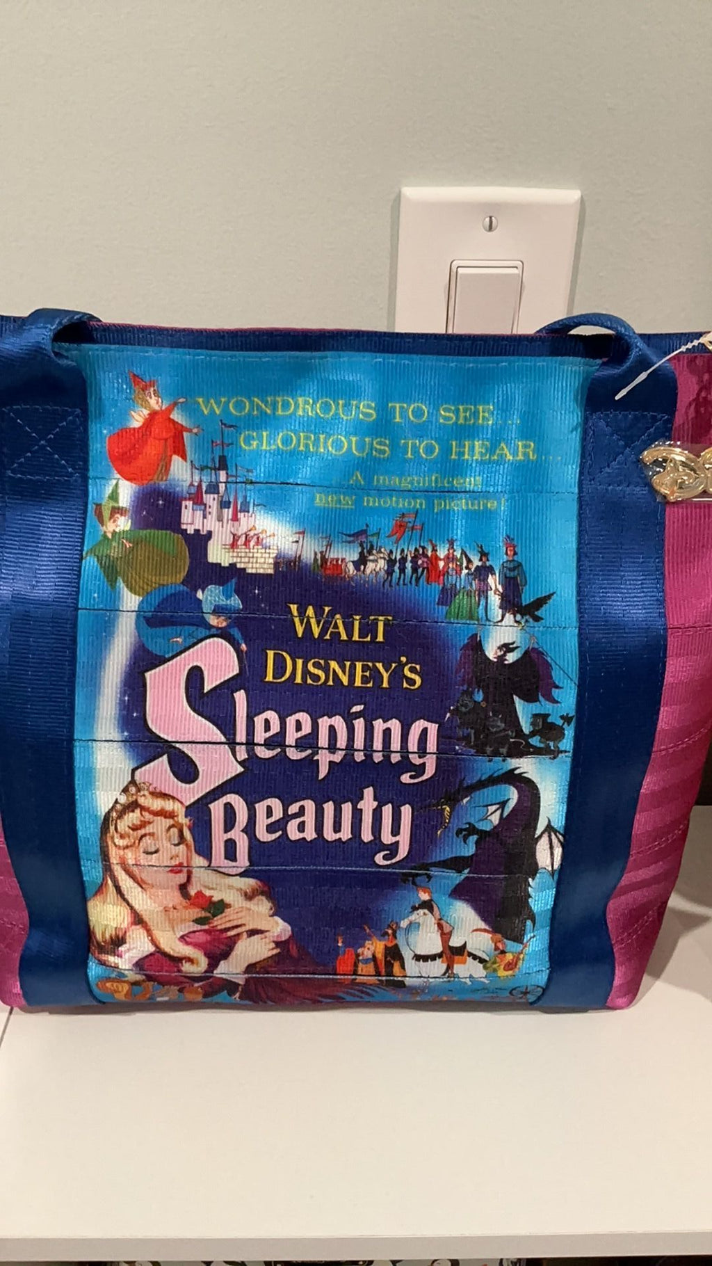 Sleeping beauty tote NWT