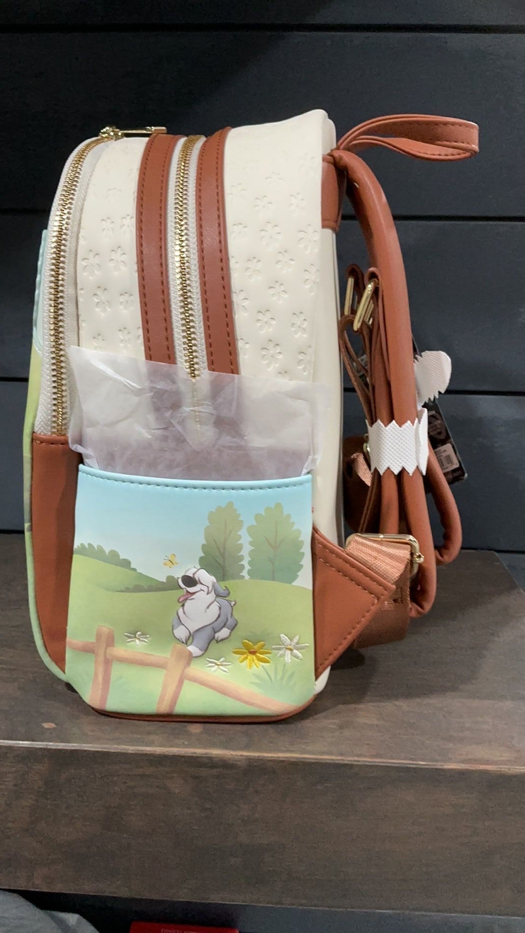 Disney dogs backpack NWT