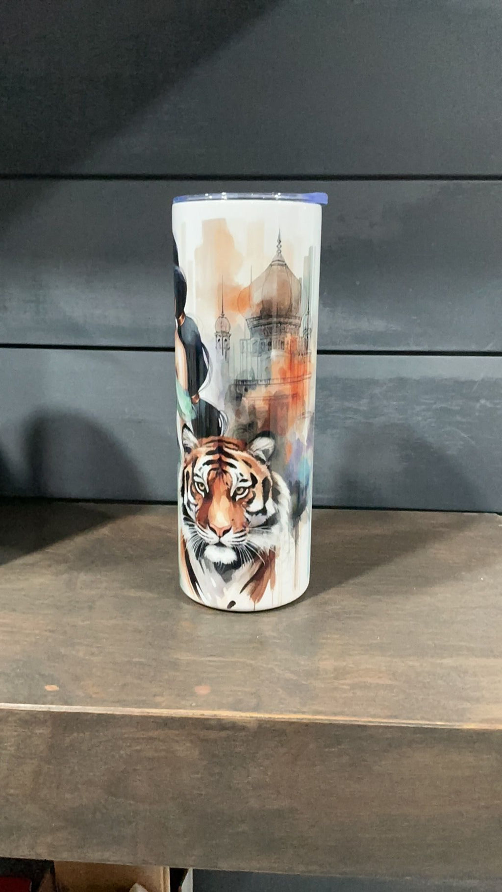 Jasmine inspired tumbler