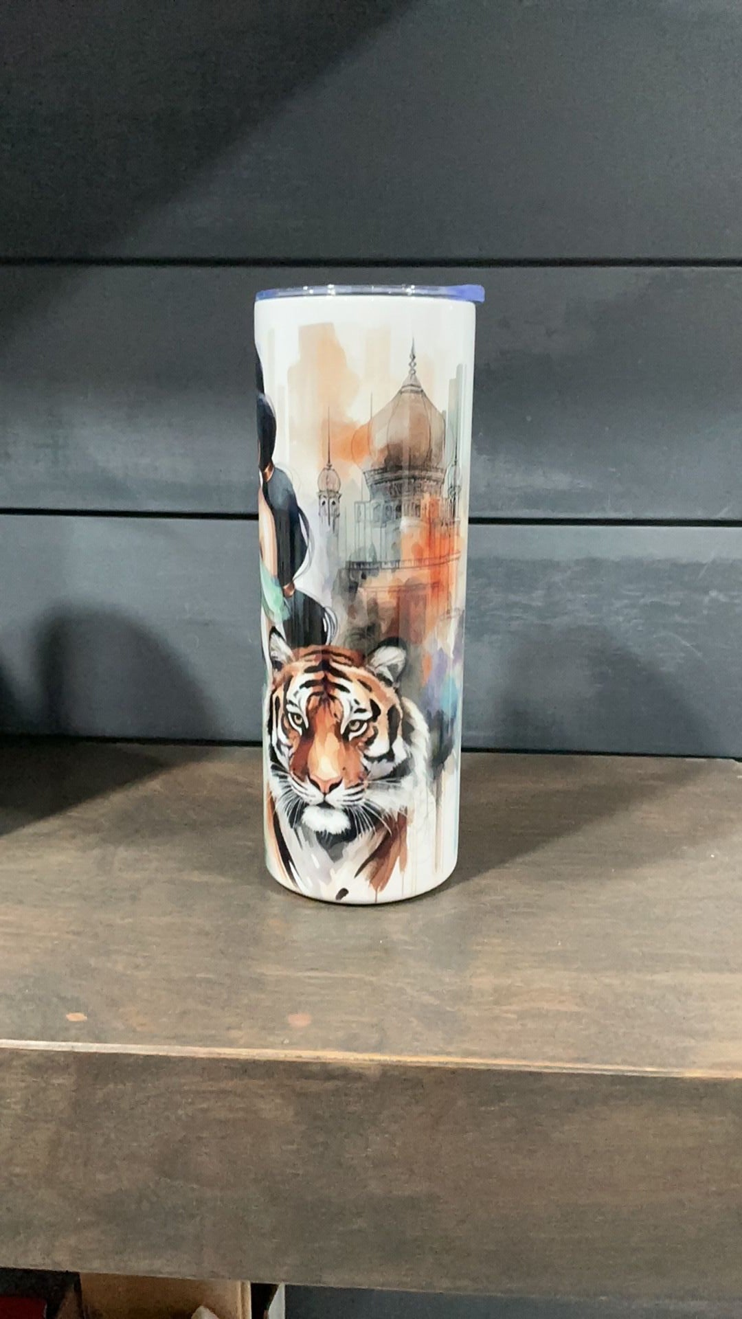 Jasmine inspired tumbler