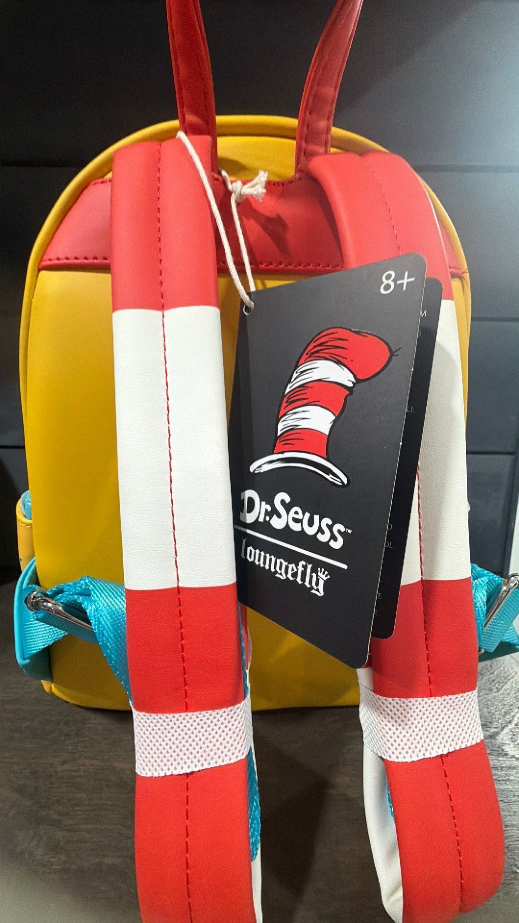 Cat and the hat backpack NWT