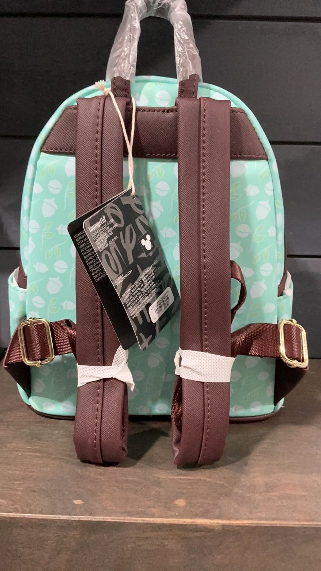 Chip and dale backpack NWT