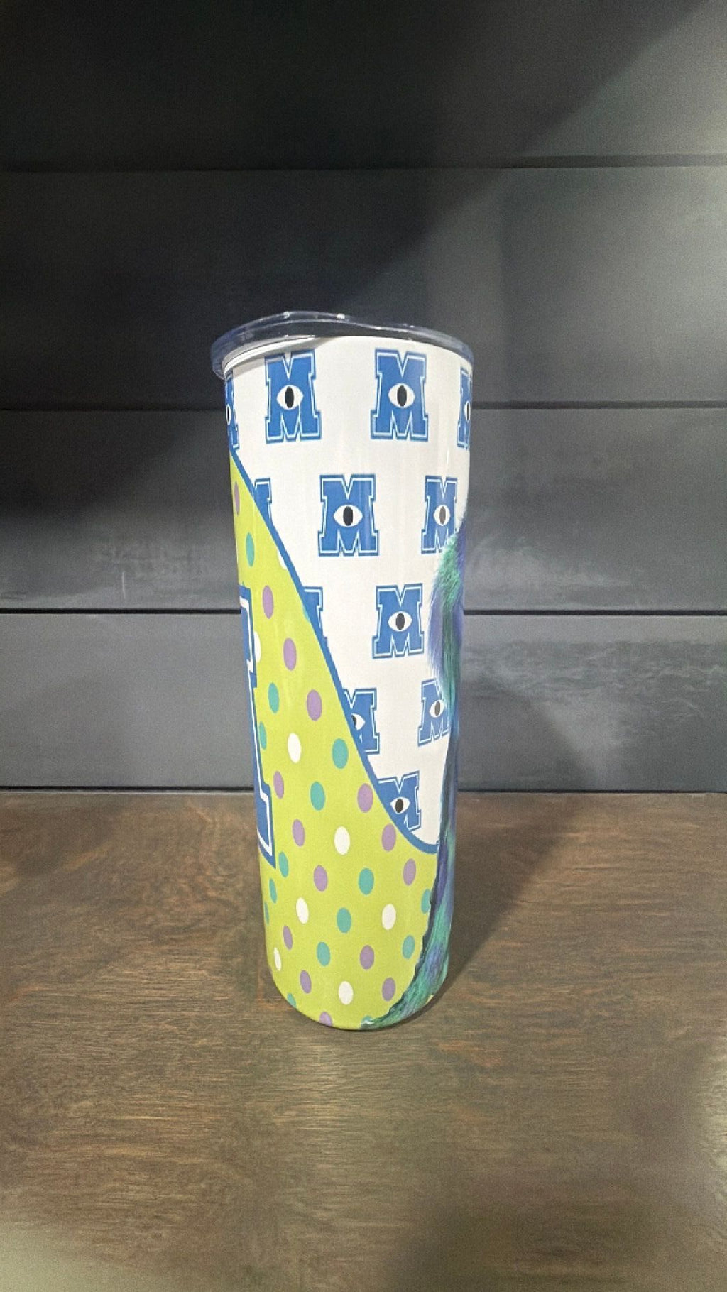 Monsters university inspired tumbler