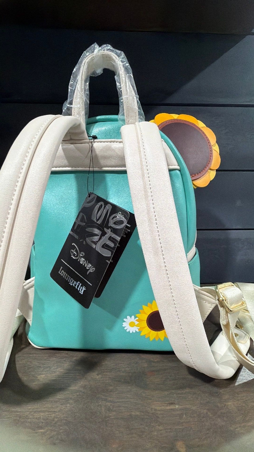 Sunflower Minnie backpack NWT