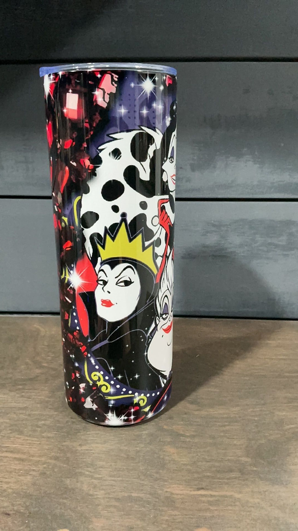 Villains inspired tumbler
