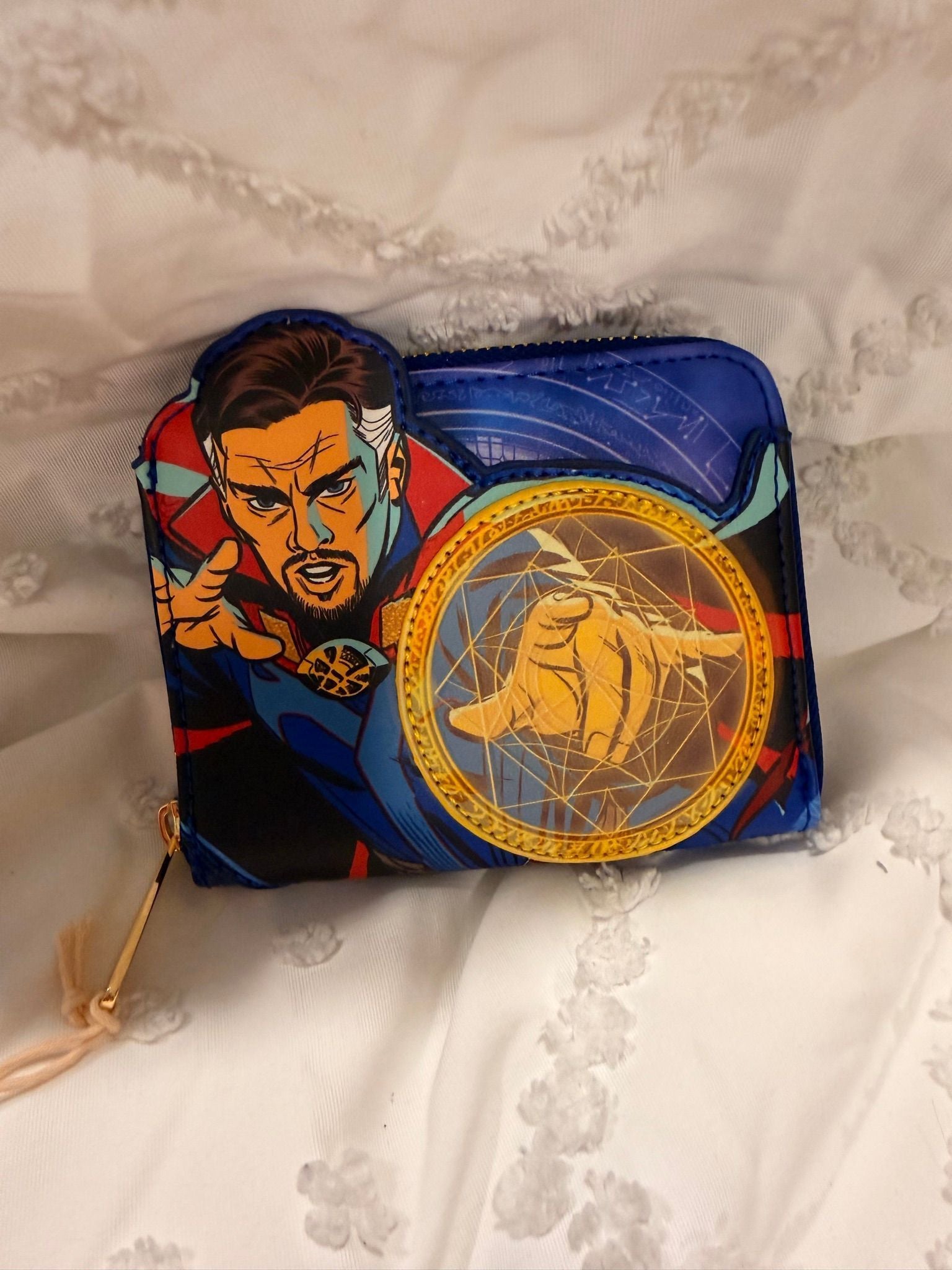 Doctor Strange Multiverse of Madness Cosmic Loungefly Wallet NWT