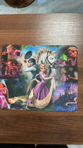 Rapunzal inspired mouse pad