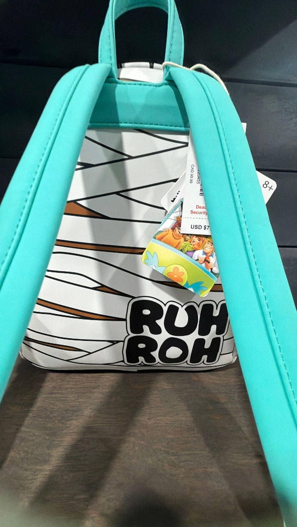 Scooby backpack NWT