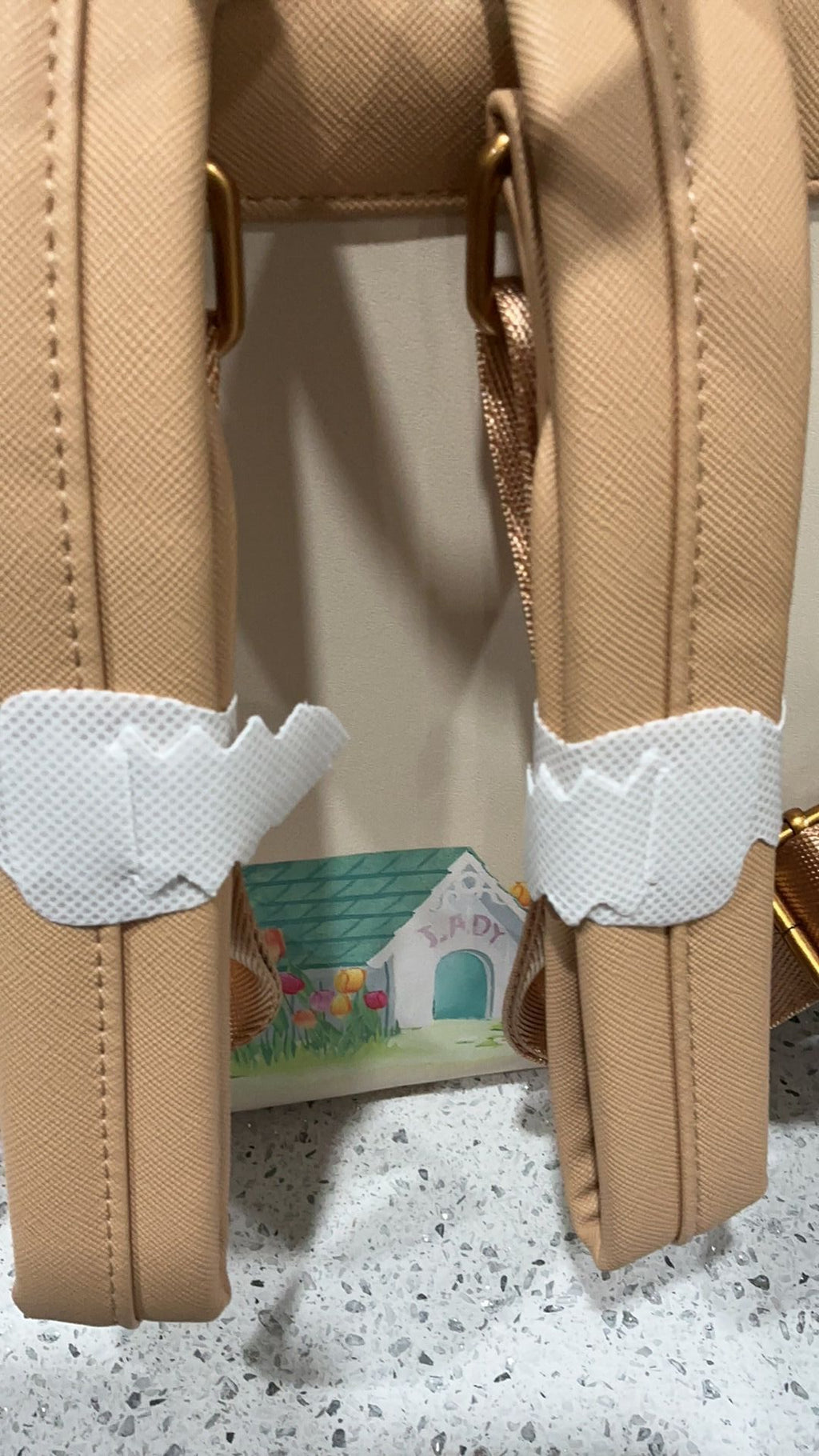 Lady and the tramp backpack NWT