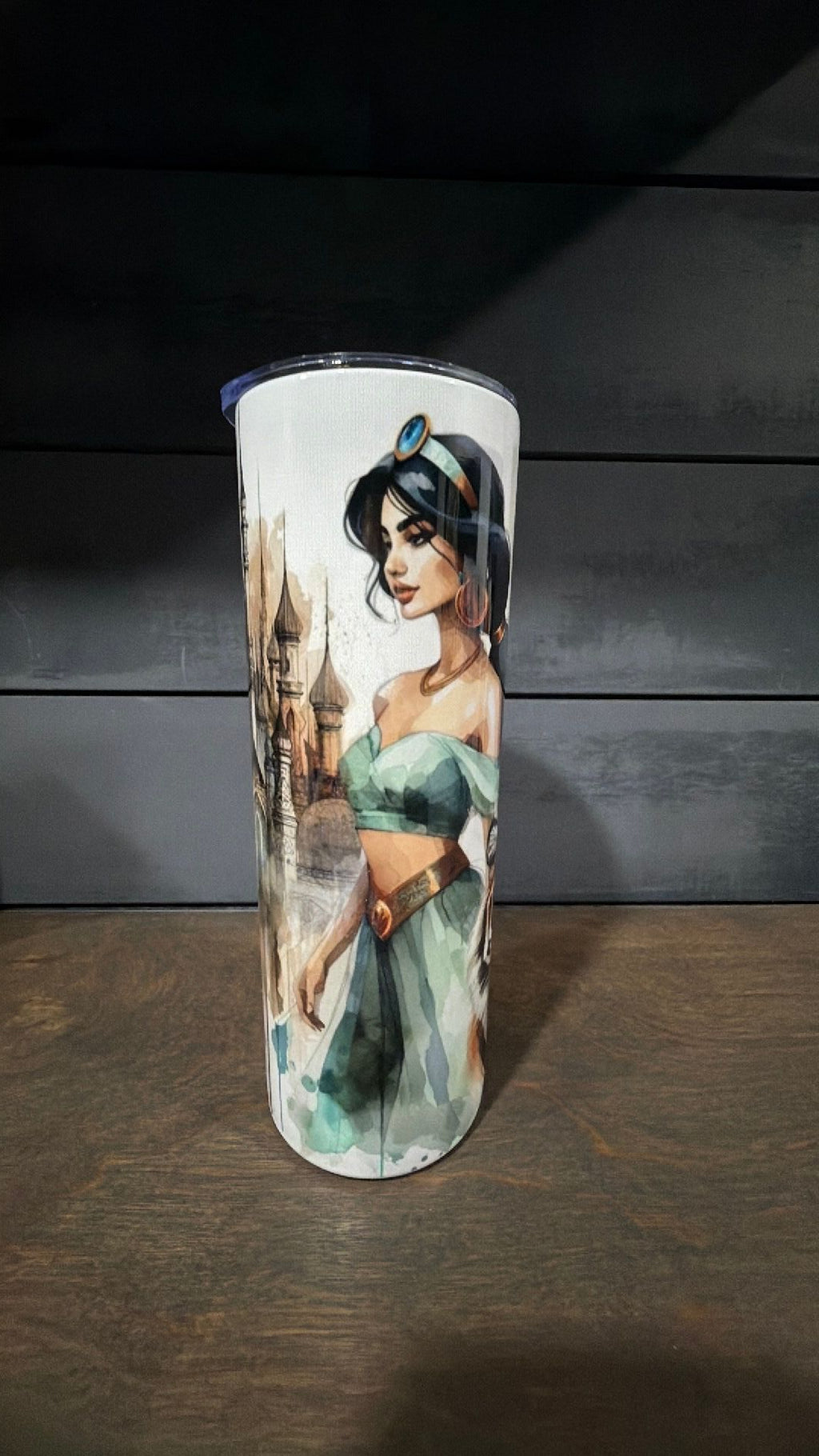 Jasmine inspired tumbler