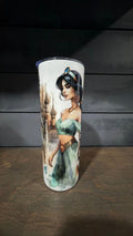 Jasmine inspired tumbler