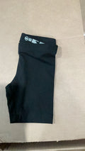 Girls black spandex shorts NWOT size 4/5