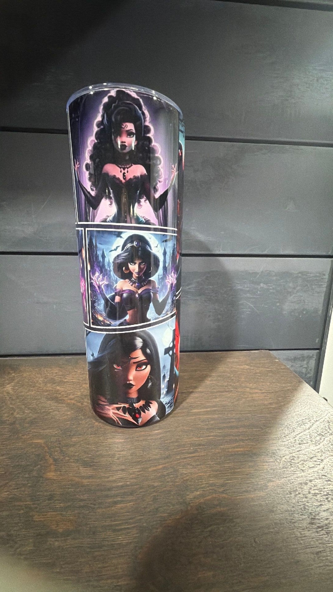 Princess turn villain inspired tumbler