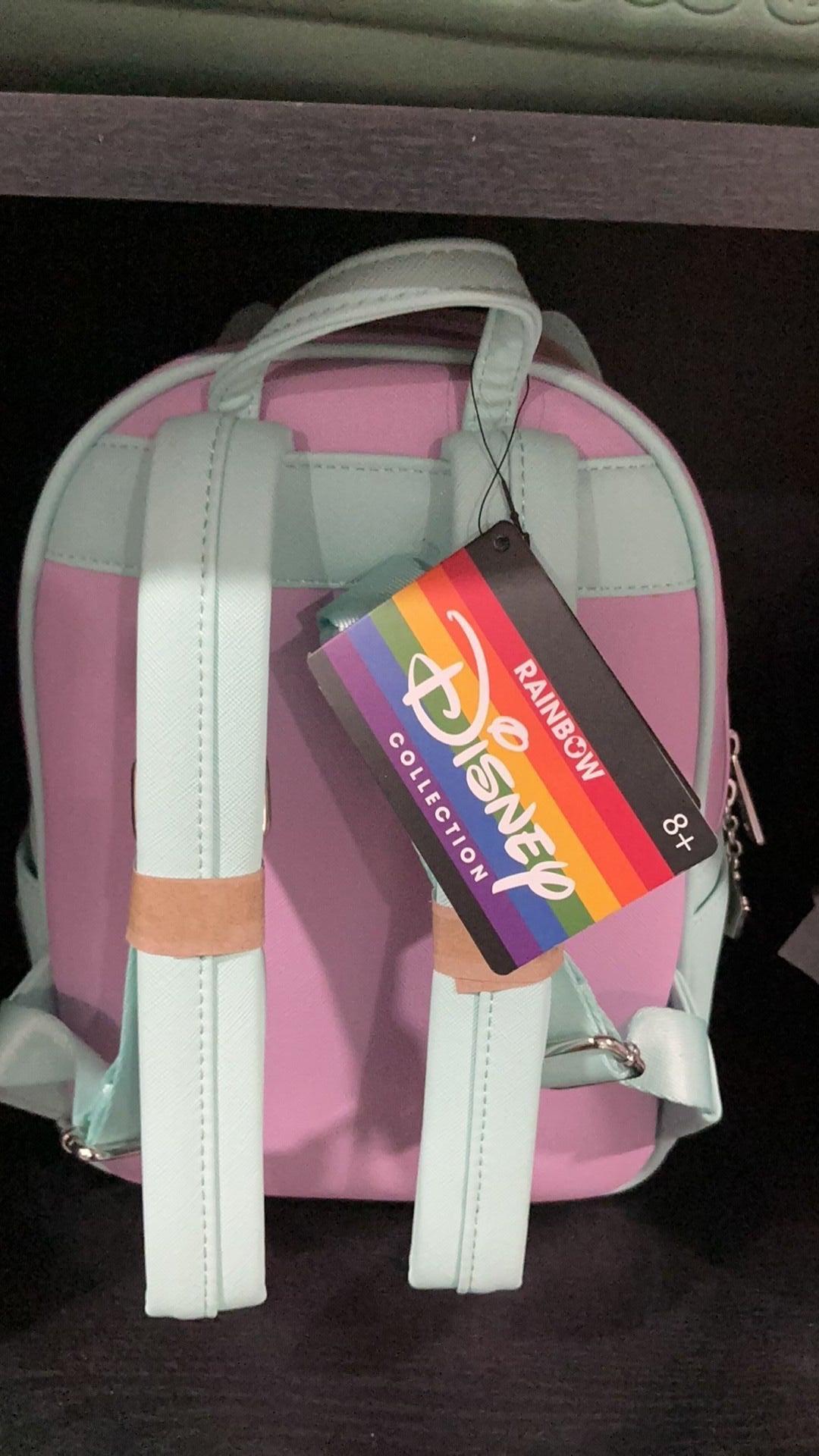 Stitch rainbow backpack NWT