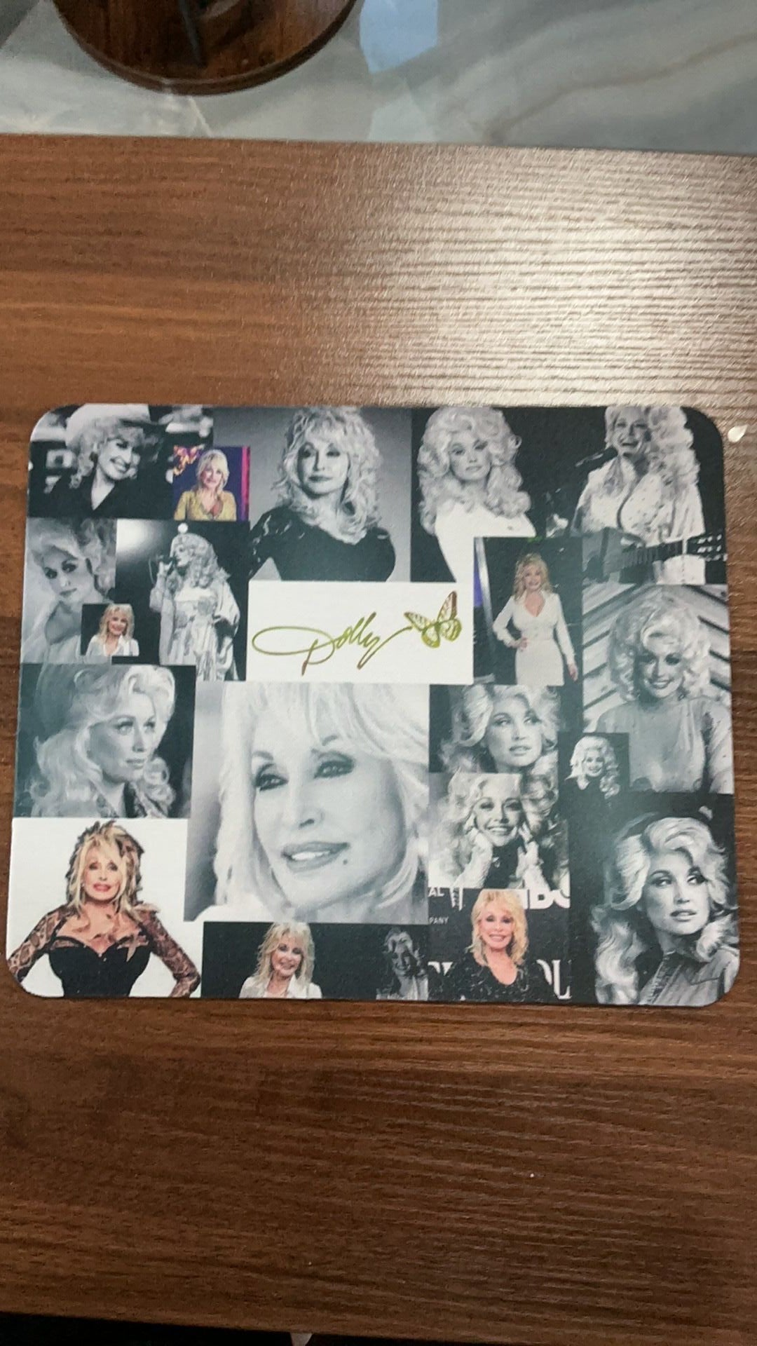 Dolly Parton mouse pad