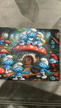 Smurfs inspired mouse pad