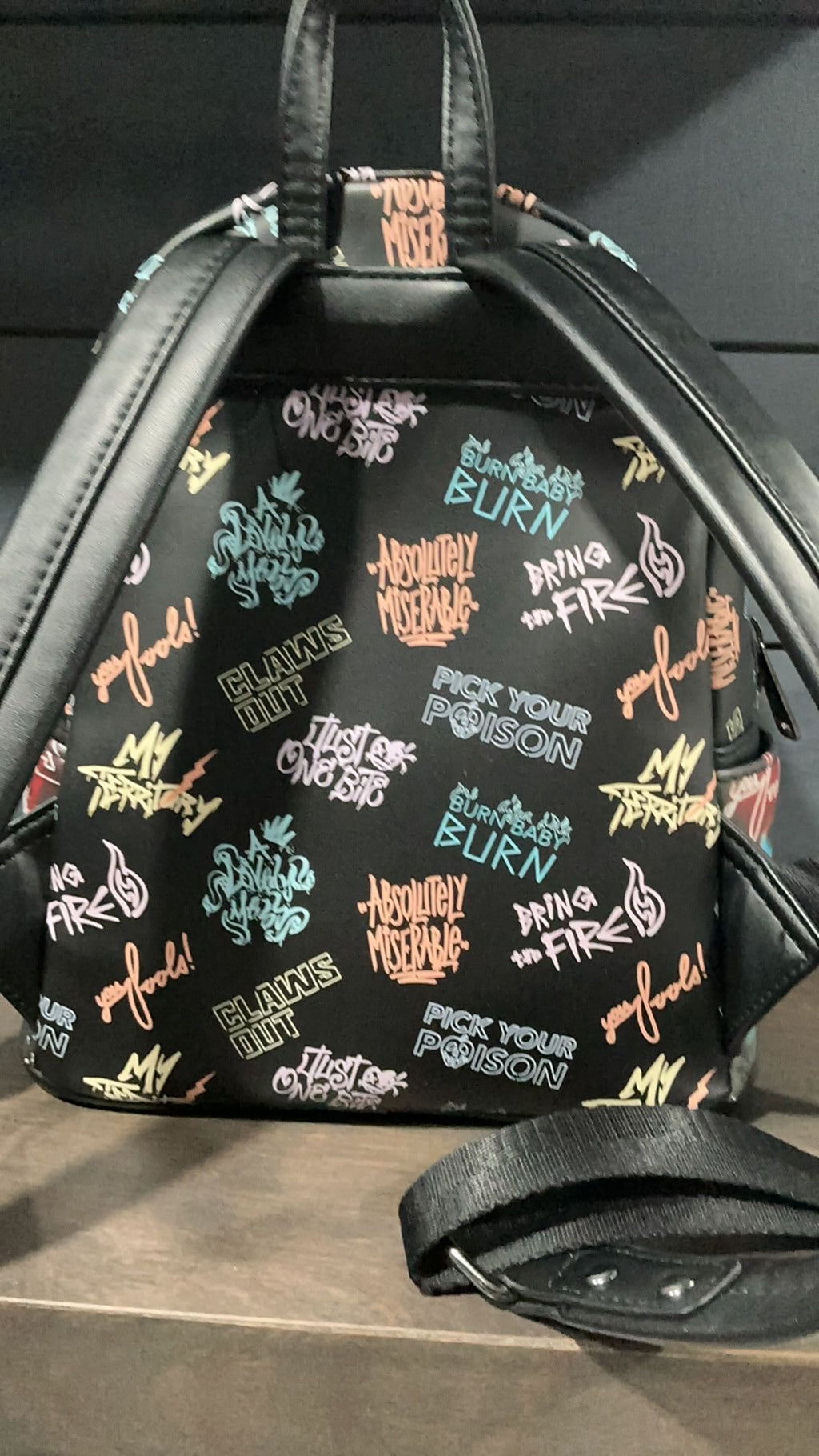Villains backpack NWT