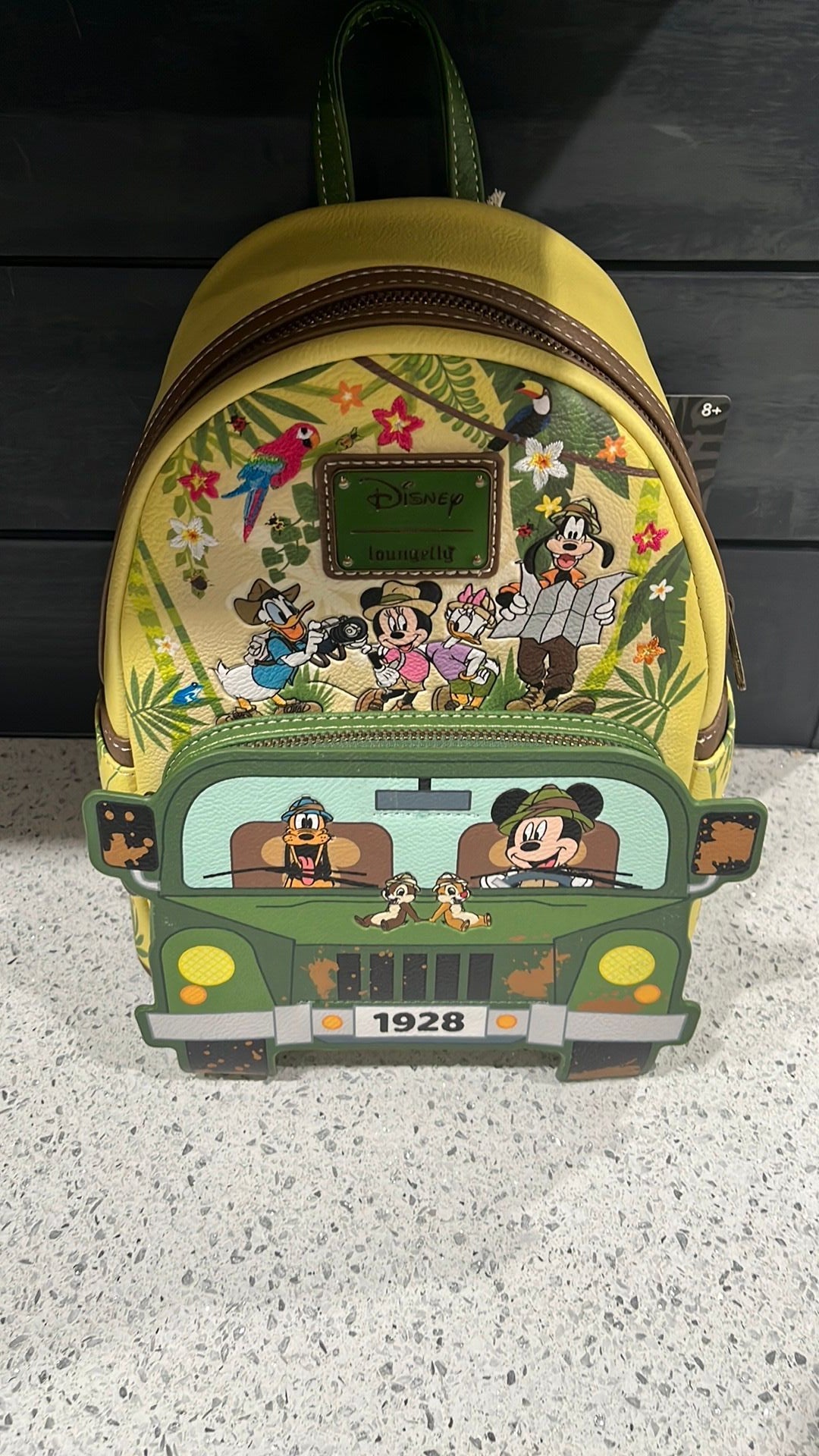 Mickey and friends backpack NWT