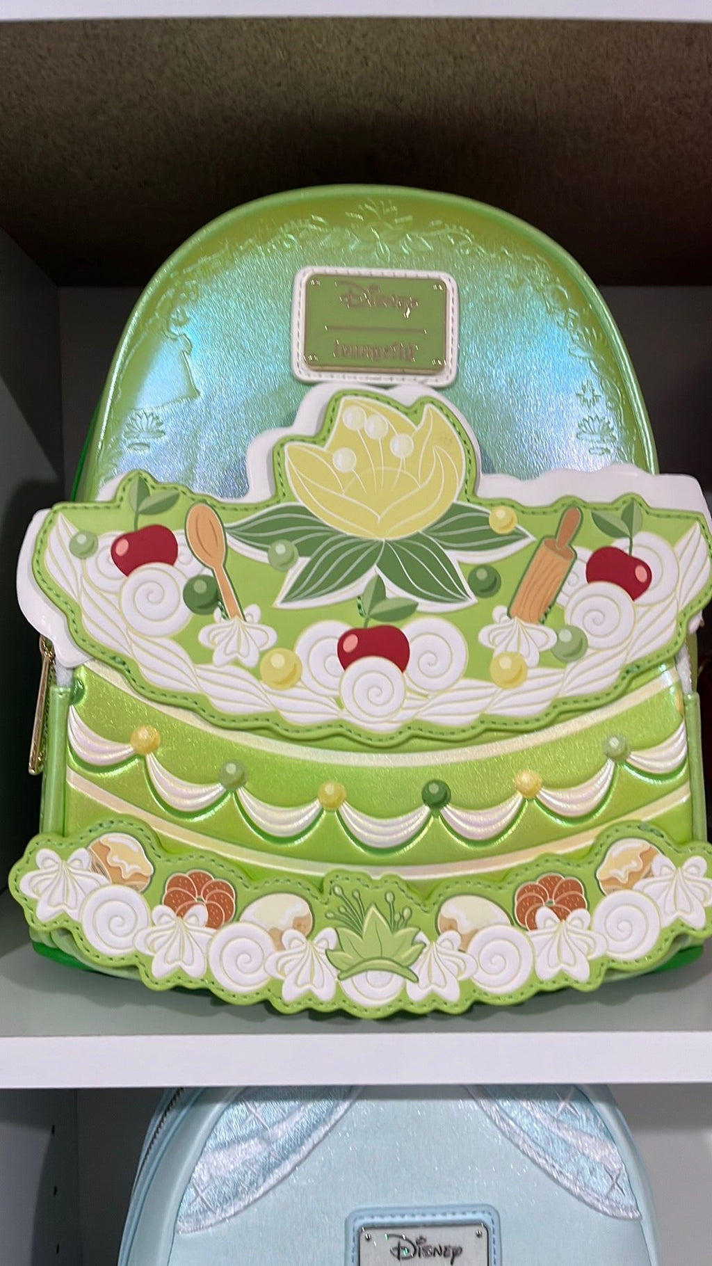 Tiana cake backpack NWT