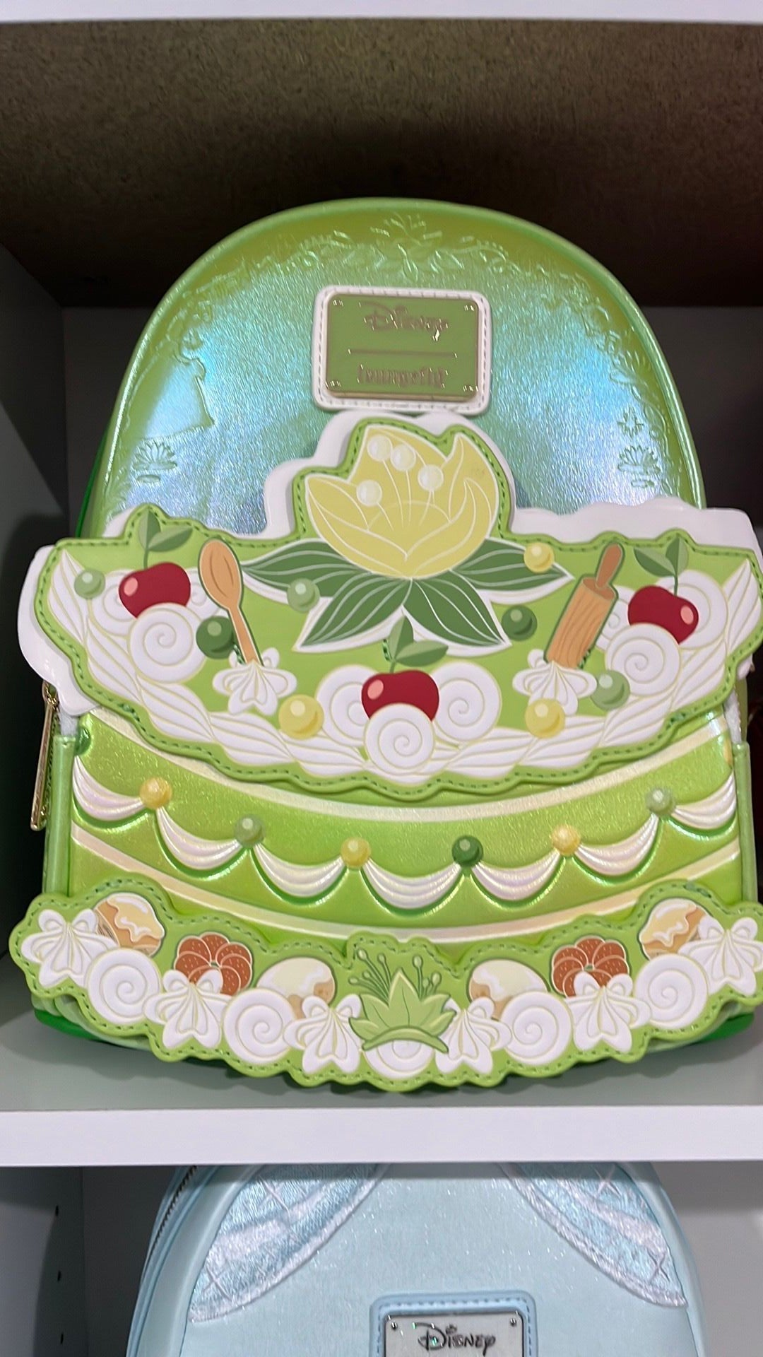 Tiana cake backpack NWT