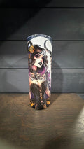 Beauty and the beast inspired tumbler
