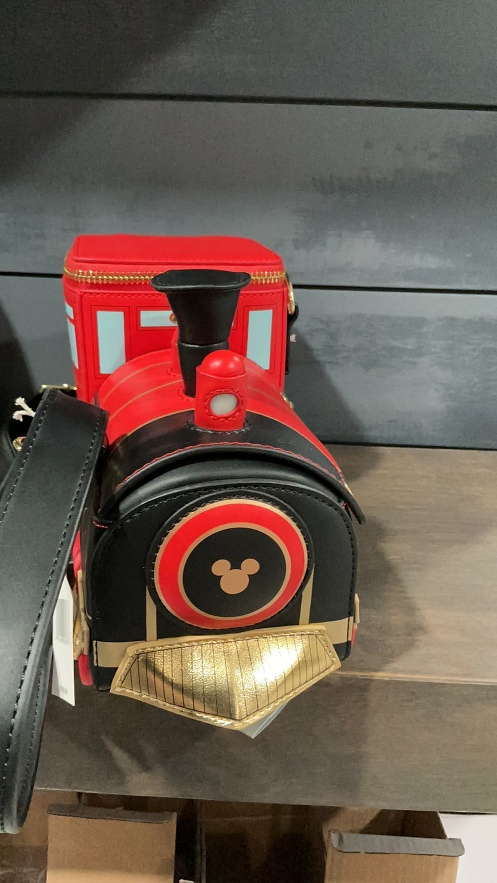 Mickey and Minnie Train crossbody NWT