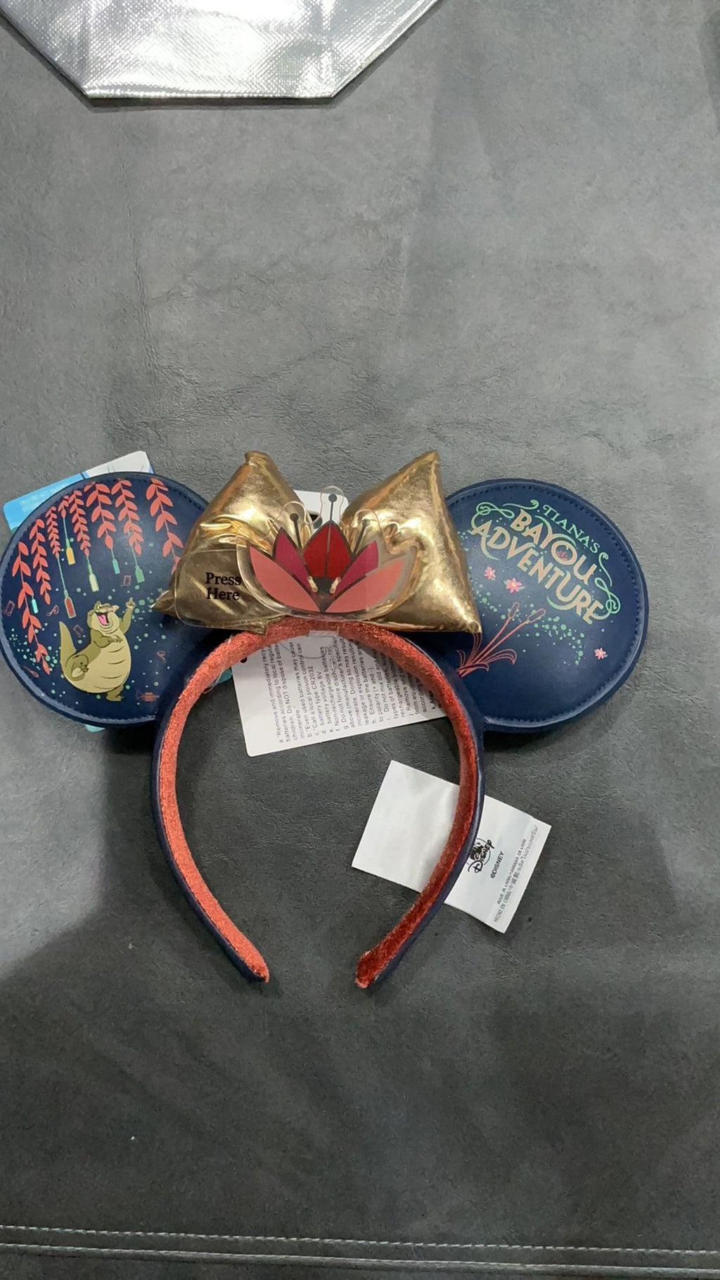 Disney Parks Minnie Ear Headband - Tiana's Bayou Adventure Light-Up