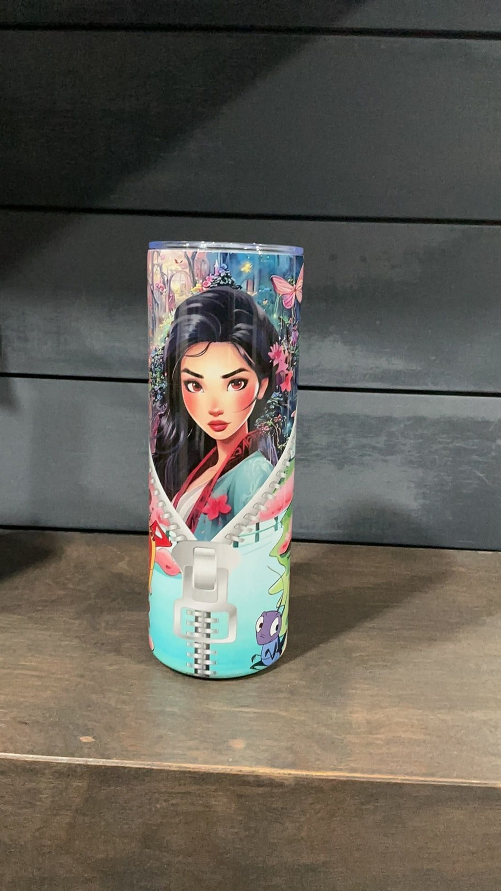 Mulan inspired tumbler